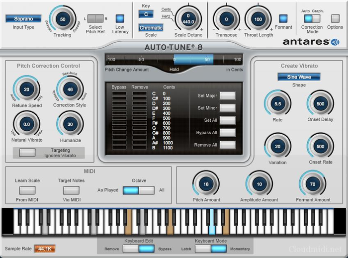 Antares Auto-Tune v8.1.1 [Win]-音频玩家