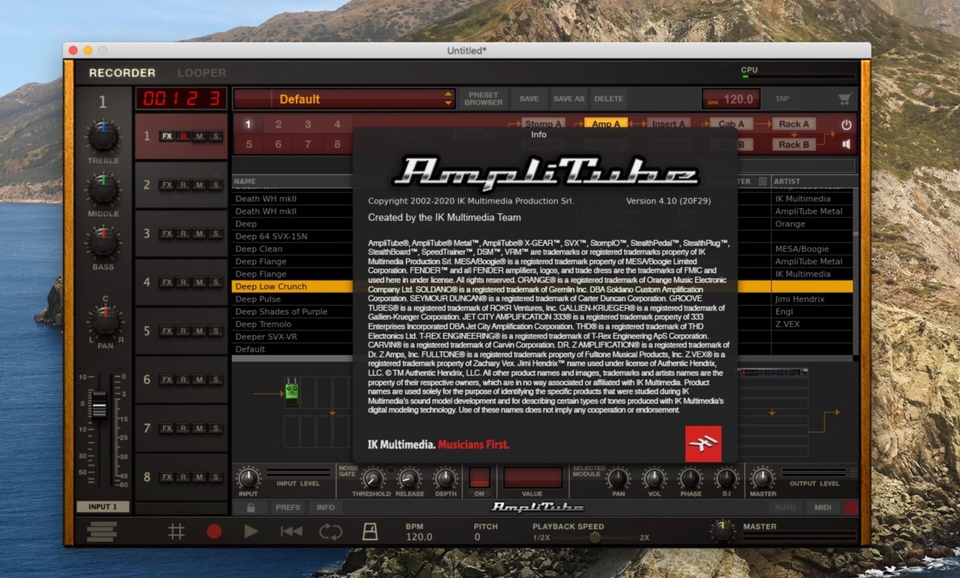 IK Multimedia AmpliTube 4 v4.9.0 [Win]-音频玩家