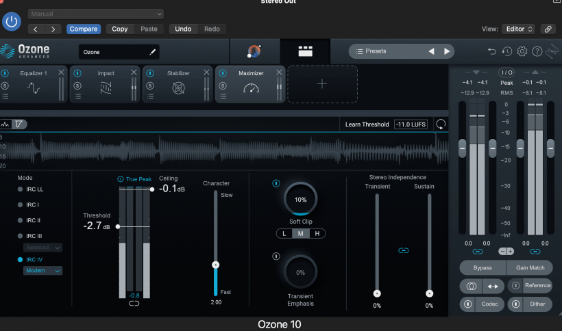 iZotope Ozone 10  [Win&MacOS]-音频玩家