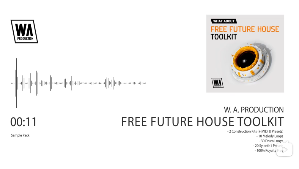 Future House 风格采样包 W.A.Production Free Future House Toolkit-音频玩家