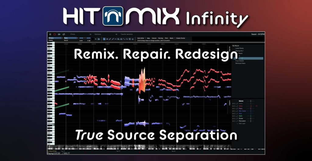 人声乐器音频分离软件 Hit’n’Mix RipX DeepAudio-音频玩家