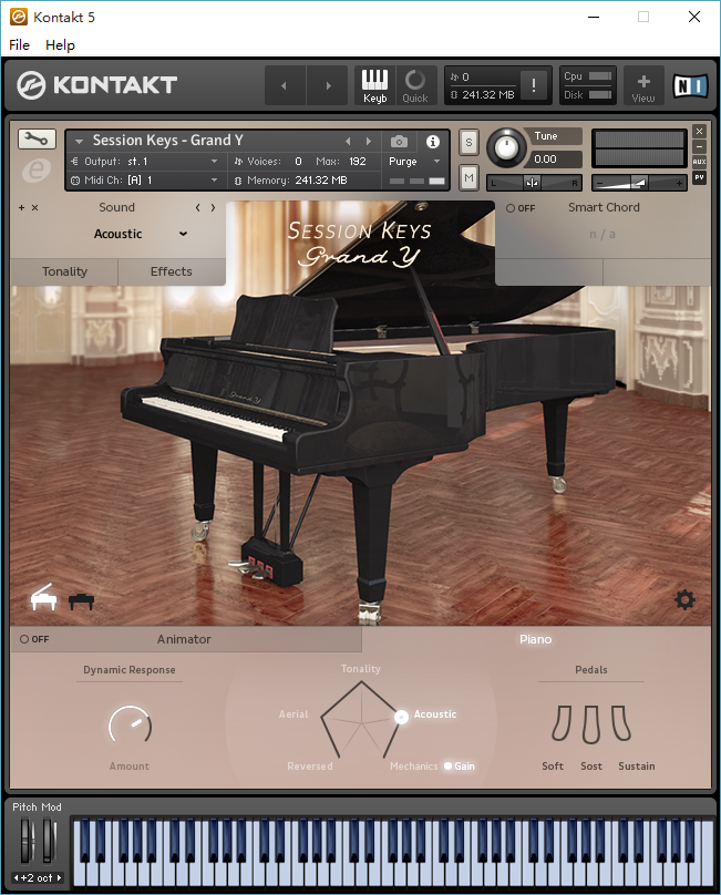 钢琴音源 Session Keys Grand Y [ Kontakt ]-音频玩家
