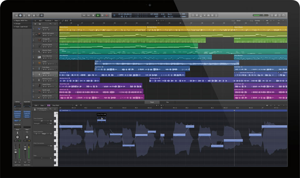 苹果平台音乐制作宿主软件 Apple Logic Pro X v11.1 [ MacOS ]-音频玩家