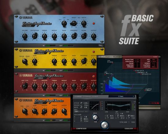 Steinberg – Yamaha Basic FX Suite v2.0.0 雅马哈综合效果器 [ Win ]-音频玩家