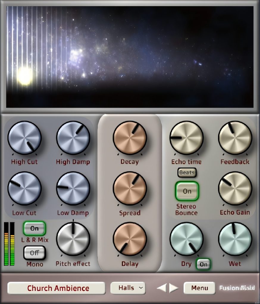 轻量平滑的混响效果器 QuikQuak Fusion Field v4.0.0 [ Win&Mac ]-音频玩家