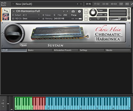口琴音源 Chris Hein Harmonica [ Kontakt ]-音频玩家