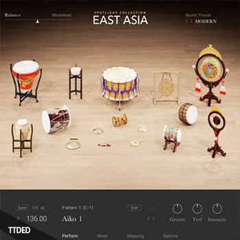 东亚民族旋律打击乐器音源 Spotlight collection east asia [ Kontakt ]-音频玩家