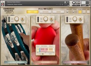 小打击乐  In Session Audio Shimmer Shake Strike 2 [ Kontakt ]-音频玩家