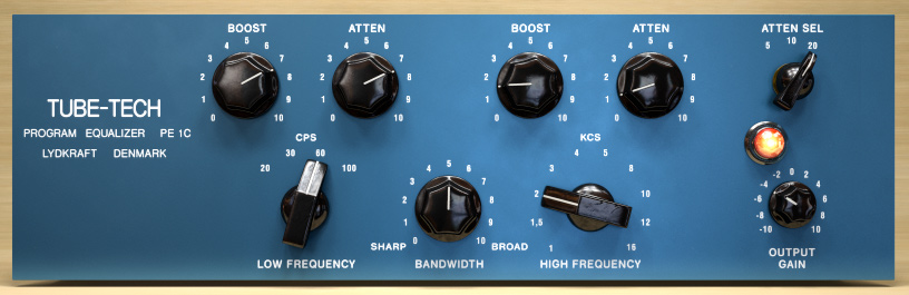 模拟电子管均衡器 Tube-Tech PE 1C v2.5.9 [ Win ]-音频玩家