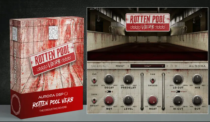肮脏混响效果器 Aurora DSP RottenPoolVerb v1.7.0 [ Win ]-音频玩家