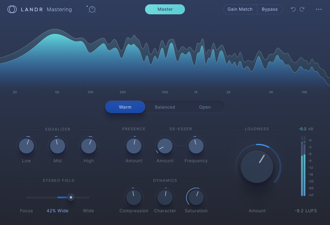 AI母带插件 LANDR Mastering Plugin Pro v1.1.17 [ Win ]-音频玩家