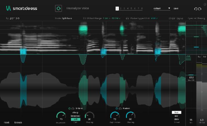 智能去齿音消除嘶声插件 Sonible Smart Deess v1.0.0 [ Win ]-音频玩家