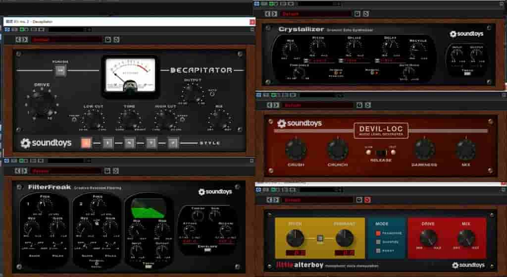 综合混音效果套装 SoundToys v5.0.1.10839 [ Win&MacOS ]-音频玩家