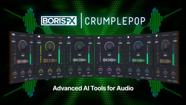 音频综合处理插件 Boris FX CrumplePop Pro 2025.0.8 [ Win&MacOS ]-音频玩家