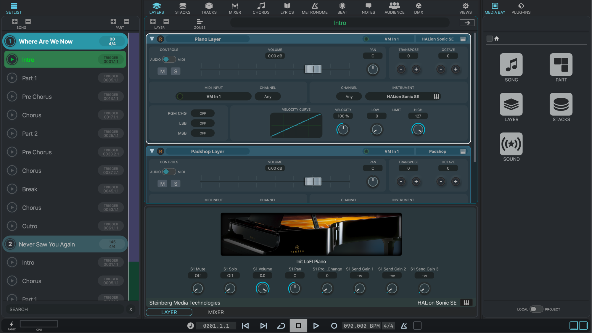 现场演出表演系统 Steinberg VST Live Pro v2.1 [ Win ]-音频玩家