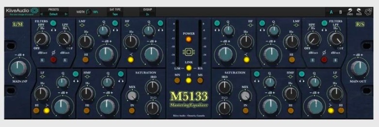 母带模拟均衡插件 Kiive Audio M5133 v1.0.2 [ Win&MacOS ]-音频玩家