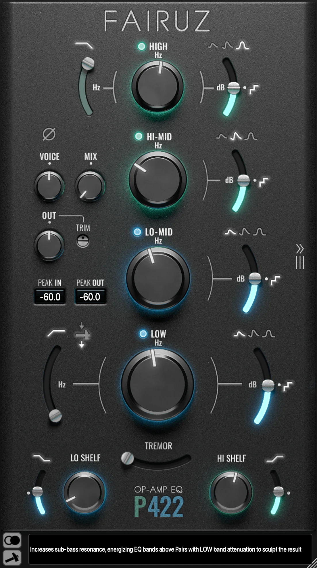 均衡效果器插件 Pulsar Modular P422 Fairuz [ v1.6.4 Win & v2.0.4 Mac]-音频玩家