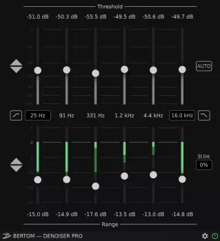 高级零延迟降噪效果器 Bertom Denoiser Pro v3.0.11 [ Win ]-音频玩家