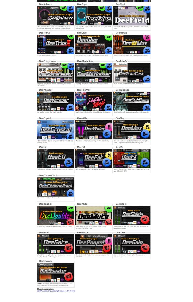 图片[1]-综合效果器套装 Dotec-Audio.All.Products.v1.6.5 [ Win ]-音频玩家