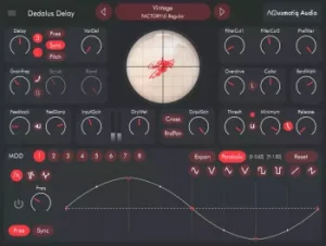 氛围创意延迟插件 Aqusmatiq Dedalus Delay v1.1.0 [ Win ]-音频玩家