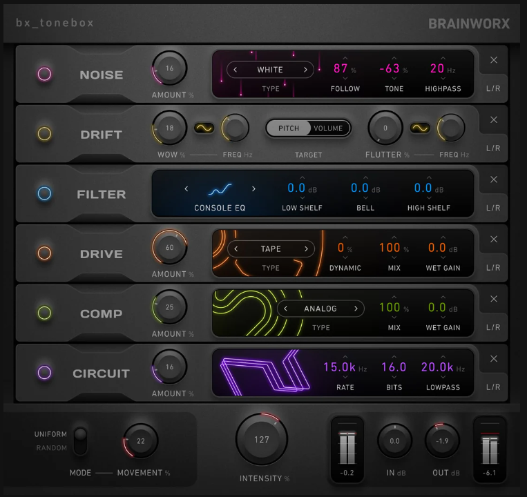 插件联盟模块化创意音色效果器 – Plugin Alliance Brainworx bx_tonebox v1.0.0 [ Win&MacOS ]-音频玩家