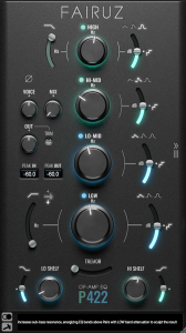 均衡效果器插件 Pulsar Modular P422 Fairuz [ v1.6.4 Win & v2.0.4 Mac]-音频玩家