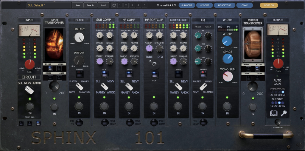 [高精度模拟总线链路处理器 Analog Realism Sphinx 101 v1.1.1 [ Win ]-音频玩家