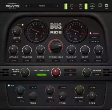 混音总线染色与胶合插件 Audioloom Mixdown Online Bus Ride v1.0.0 [ Win ]-音频玩家