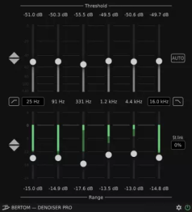 高级零延迟降噪效果器 Bertom Denoiser Pro v3.0.11 [ Win ]-音频玩家
