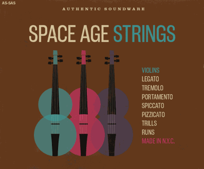 Authentic Soundware Space Age Strings 复古录音棚小提琴组音色库 [ Kontakt ]-音频玩家